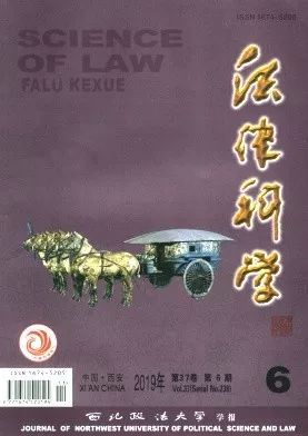 开元体育官网最新版法学核心期刊2019年总目录盘点（第一期） 法宝盘点(图5)