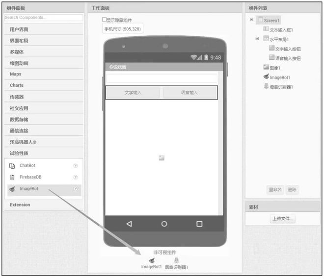 开元体育官网最新版基于App Inventor的人工智能移动终端编程项目课程设计(图7)