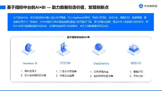 开元体育官网最新版中关村科金大模型BI解决方案 帮助企业实现数据驱动经营决策(图2)