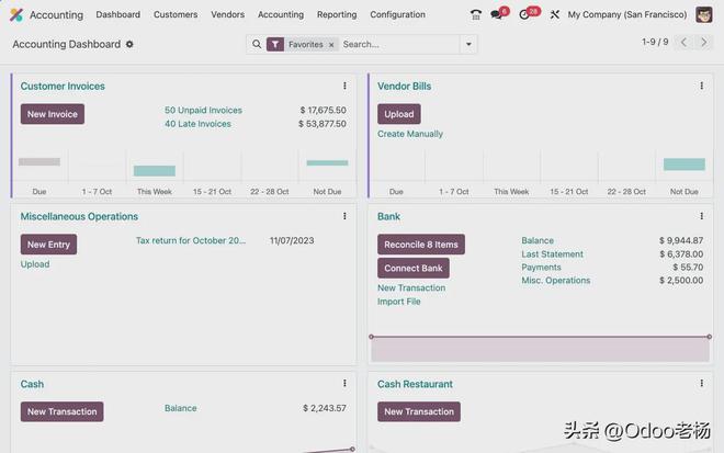 开元体育官网最新版Odoo：行业领先的免费开源财务管理解决方案(图1)