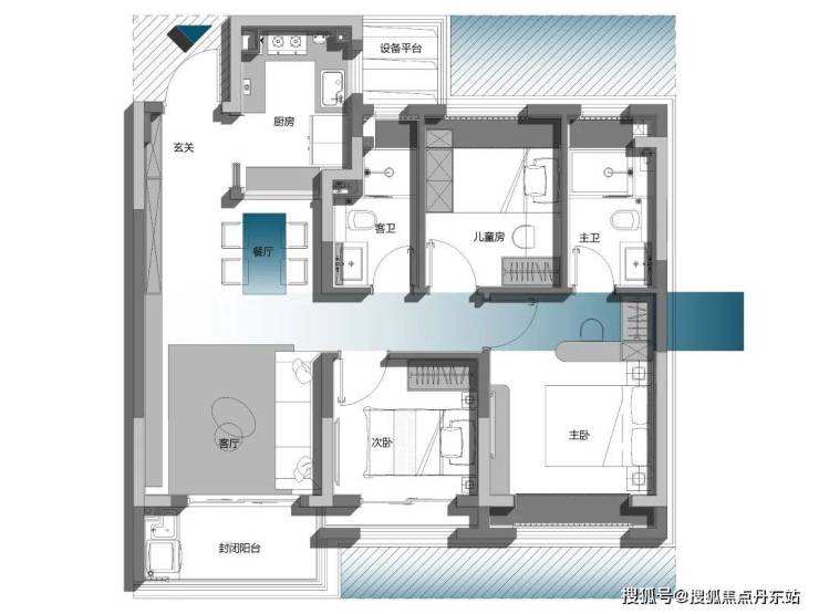 开元体育星樾云涧(上海2024年最新发布)首页网站-中铁建星樾云涧楼盘详情-户型(图14)