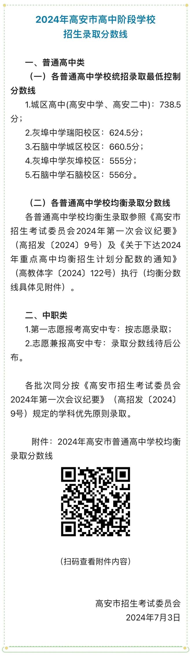 开元体育官网最新版江西多地中考录取分数线出炉→(图6)